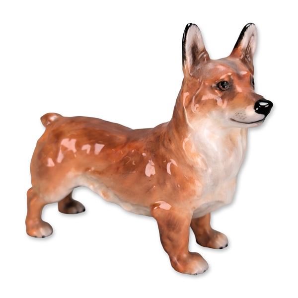 Royal Doulton Bone China Welsh Corgi Figurine