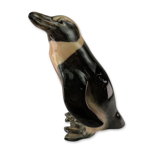 Royal Doulton Glazed Ceramic Magellanic Penguin Figurine