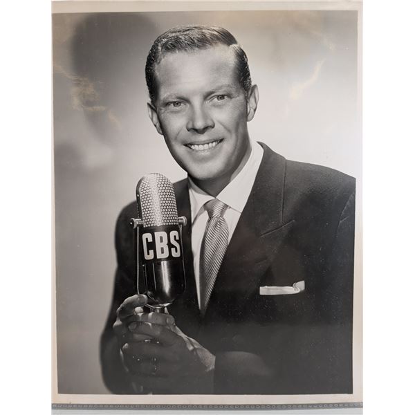 Dick Haymes CBS Radio Carnation Contented Hour Vintage Press Photograph