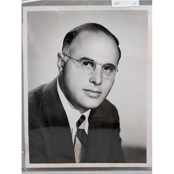 Sidney S. Alexander CBS Economic Adviser Press Photograph and Document