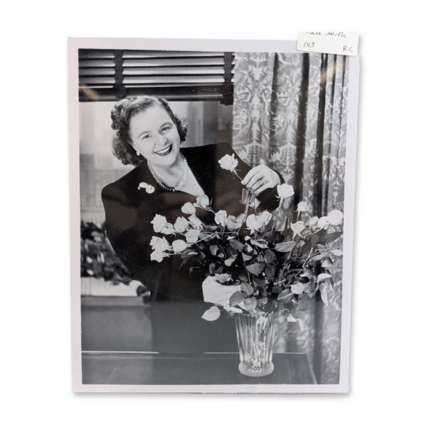 Kate Smith 1953 NBC Television Silver Gelatin Press Photograph