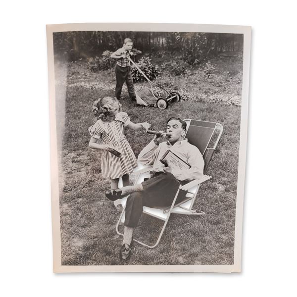 Ray Heatherton Merry Mailman Father's Day Press Photograph
