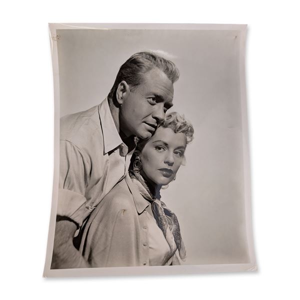 Schlitz Playhouse of Stars Publicity Photograph Lyle Bettger and Dorothy Patrick