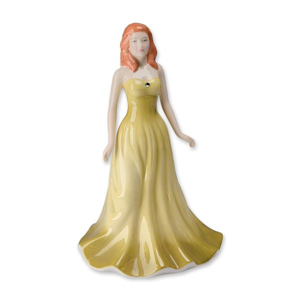 Royal Doulton Peridot Gemstones Collection Porcelain Figurine