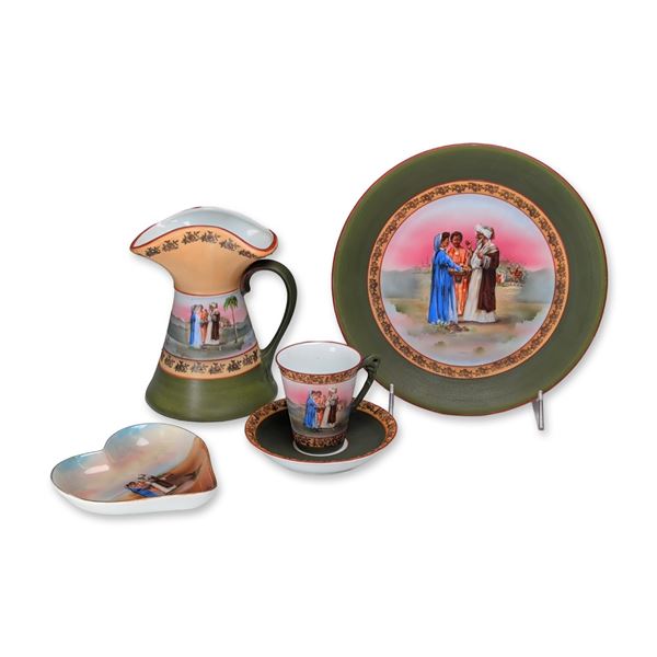 Royal Bayreuth Bavaria Orientalist Porcelain Set