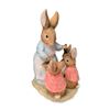 Image 1 : United Design Corp Mrs. Rabbit and Girls Figurine