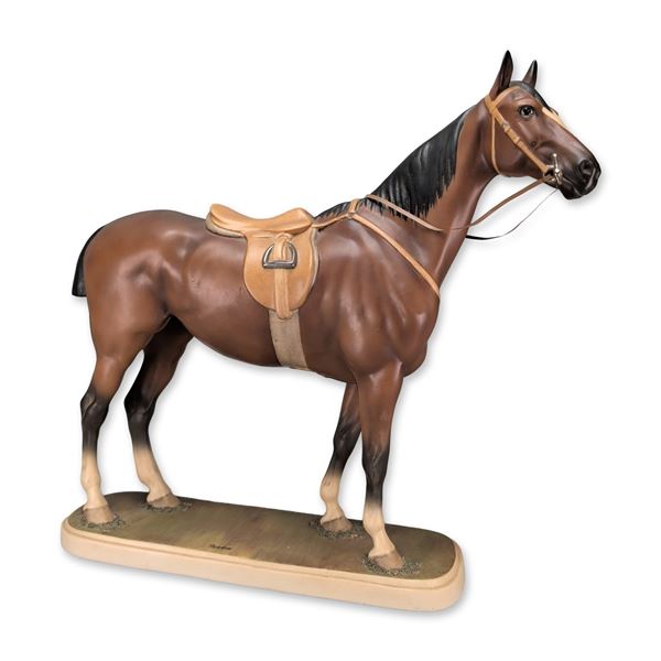 Boehm Limited Edition Hunter Horse Porcelain Figurine