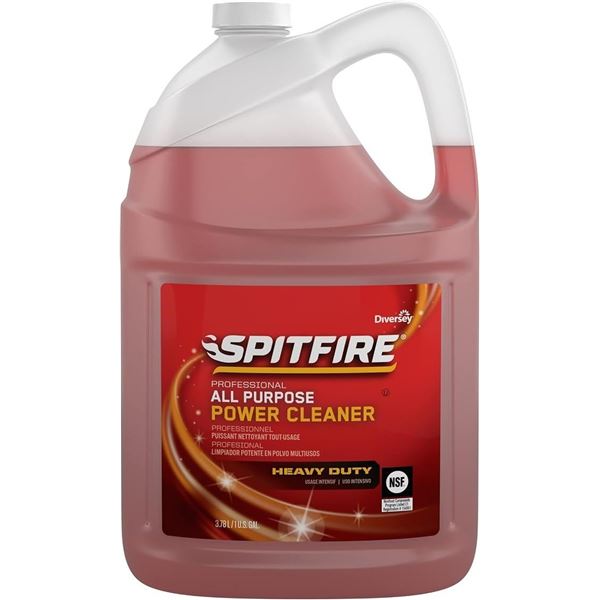 3.78L/1-Gallon Jug of Spitfire Professional All-Purpose Power Cleaner; Heavy-Duty Formula - New!