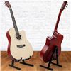 Image 6 : Universal Guitar Stand with 4 Guitar Picks - Foldable Design/Easy to Setup - Brand New!