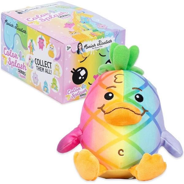 Moriah Elizabeth Color Splash Series Three Mini Mystery Plush - 6" Plush Size - New Sealed