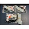 Image 1 : 3 Mini Hot Glue Guns (20W); White Glue Guns with Glue Sticks - Multi-Purpose; Great for DIY/Crafts