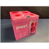 Image 4 : Poppi Raspberry Rose Soda Drinks (4 x 355 mL Cans) New Sealed!