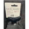Image 4 : 3 Packs of Franklin Sock'R Shin Guards (M) Black - Elastic Cuff, Removable Plastic Shell - New