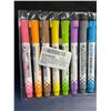 Image 2 : 2 Packs (8pcs Each) Magnetic Dry-Erase Markers - Assorted Colours - New