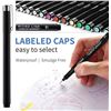 Image 4 : Yisan 18-Pack Micro-Line Pen Set; Fineliner Pens for Artists; Colored Fineline Drawing Markers - New