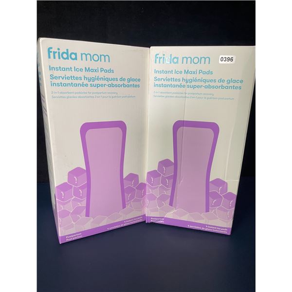 2 Boxes Frida Mom Instant Ice Maxi Pads for Post-Partum Recovery (4 Per Box) New Sealed