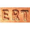 Image 1 : 1959D Lincoln Cent Die Error Skirted R BU Rare (COI-3645)