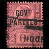 Image 1 : 1887 RARE British 6p Victoria Official Stamp Hi Grade (STM-0040)