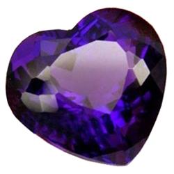 6.31ct Purple Blue Heart Cut Lab Created Diamond (GEM-22000B)