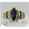 Image 1 : 1ct Ruby & Diamond 10k Gold Ladies Ring (JEW-1776)