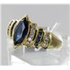 Image 2 : 1ct Ruby & Diamond 10k Gold Ladies Ring (JEW-1776)