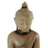 Image 2 : Large Antique White Marble Burma Buddha (ANT-149)