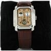 Image 1 : New Rousseau Mens Stainless Moon Phase Sport Watch Ret $1895 (WAT-153)