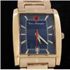 Image 2 : New Lamborghini Swiss Movement Tank Style18k/SS Watch Retail $2495 (WAT-143)