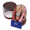 Image 3 : New Techno Com Diamond Bezel Ladies Watch Retail $2,495 (WAT-134)