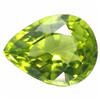 Image 1 : 0.8ct Pear Cut Parrot Green Natural Peridot (GEM-14145B)