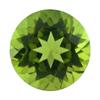 Image 1 : 2.7ct Perfect Round Olive Green Pakistani Peridot Flawless (GEM-18848)
