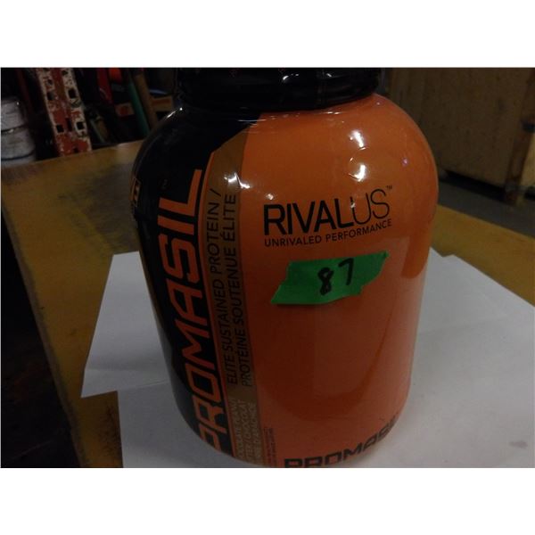 SHELF PULLS (AS IS):  PROMOSIL PROTEIN POWDER (5 LBS) - BOTTLE