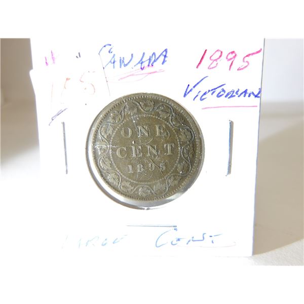 1895 CANADA VICTORIAN LARGE PENNY