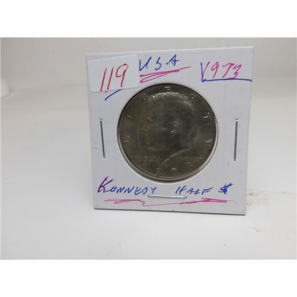 1973 USA KENNEDY HALF DOLLAR
