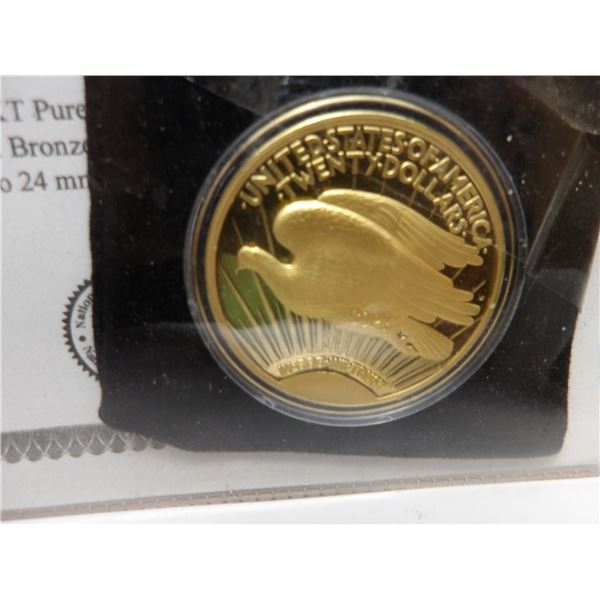 1973 USA GOLD $20 COIN (COPY)