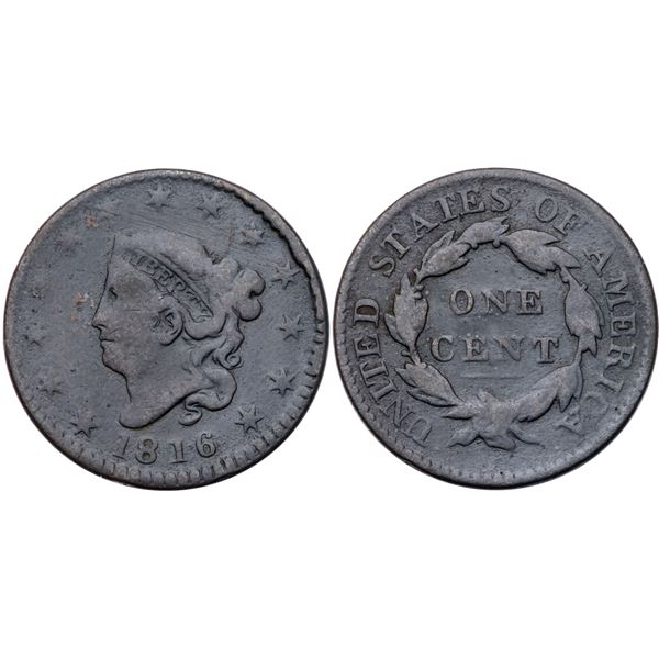 Quartet of 1816-1828 Cents with Significant Die Rotations