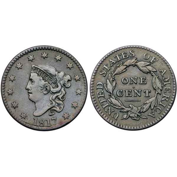 Pair of 1817 N-4 R3+ Die States