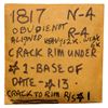 Image 4 : Pair of 1817 N-4 R3+ Die States