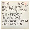 Image 4 : Trio of 1818 N-2 R4 Die States