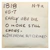 Image 4 : 1818 N-4 R4+ VG7