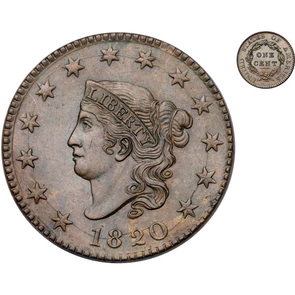 1820 N-13 R1 Large Date MS60