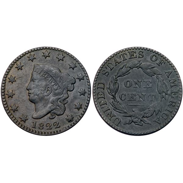 Trio of Scarce Die Varieties, 1822-1828
