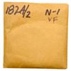 Image 4 : 1824/2 N-1 R1 Overdate 4 over 2 VF25