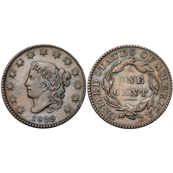 1829 N-9 R4 Medium Letters VF20