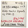 Image 4 : 1831 N-12 R1 Large Letters EF45