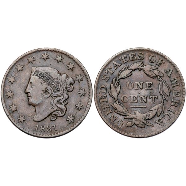 Pair of 1831 N12 R1 Die States