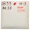 Image 4 : 1833 N-3 R1 AU50
