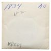 Image 4 : 1834 N-2 R1 Small 8, Large Stars, Medium Letters AU50+
