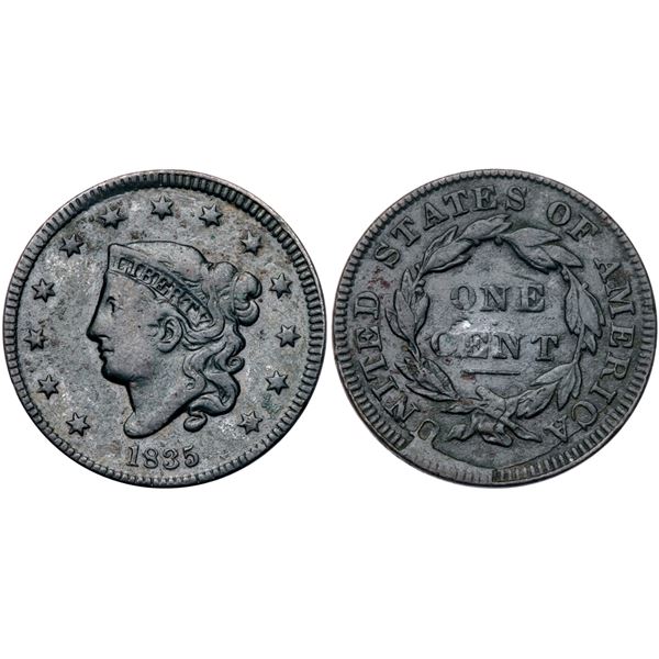 1835 N-11 R4+ Head of 1834 VG10