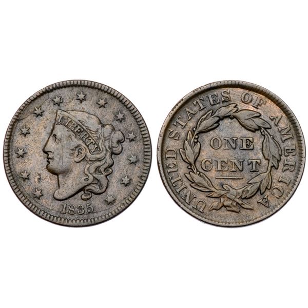 1835 N-13 R4 Head of 1834 F12